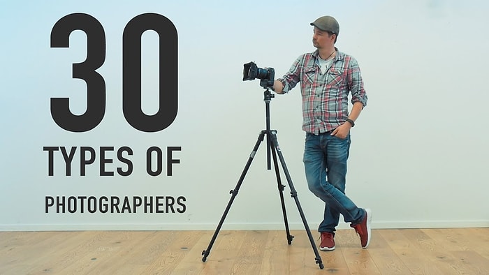 Какие существуют 30 видов фотографов?