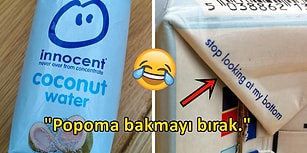 İnsanların Her Gün Kullandıkları Ürünlerin Kuytu Köşesine Gizlenmiş Bir Şekilde Yakaladığı 18 Komik Mesaj