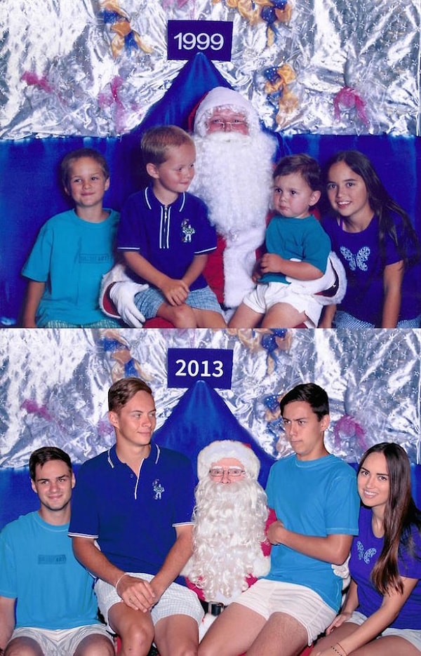 16. Санта-Клауса любят в любом возрасте.