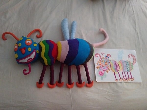 12. Мать, превратившая рисунок дочери в реальность.