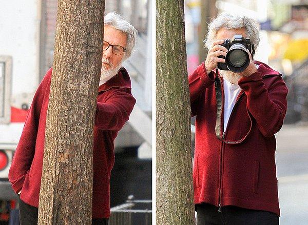 17. Saklanmaktan bıkıp misilleme yapmaya çalışan Dustin Hoffman