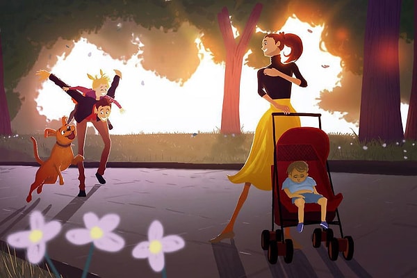 19. Гулять всей семьёй.