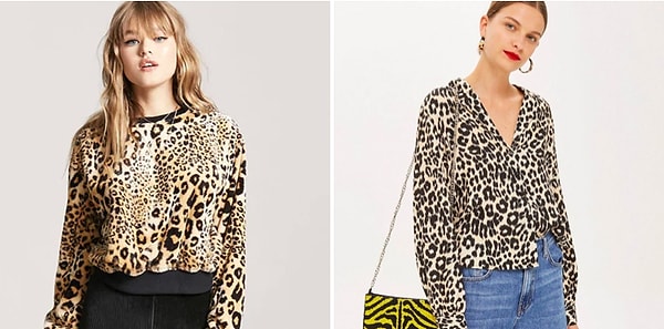 6. Животные принты для любительниц смелых решений и тех, кому уже надоели цветочные рисунки...