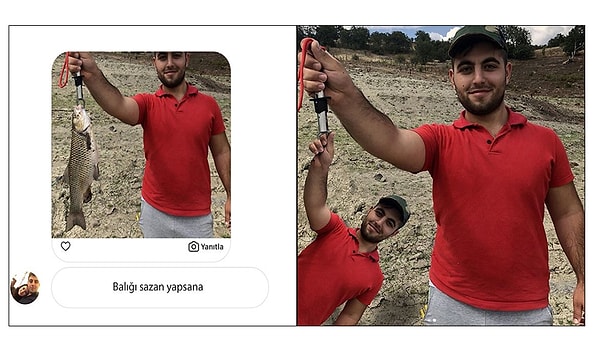 10. Настоящий сазан пойман :)