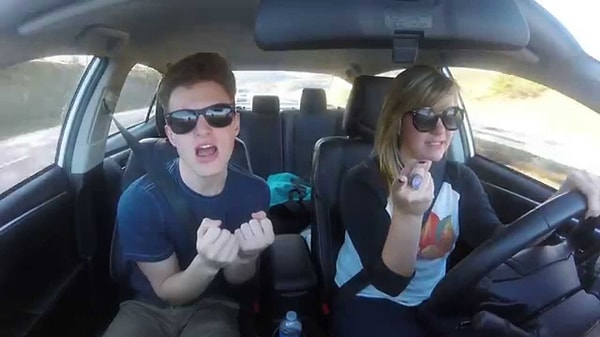 5. Под какую песню будете зажигать в машине?