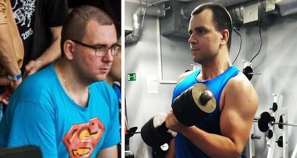 7. "До и после того, как я справился с депрессией"