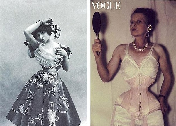 5. Корсеты могли ужимать внутренние органы