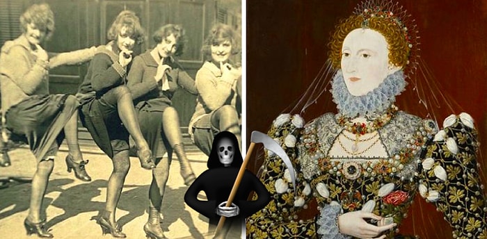 Косметика из свинца? Самые отвратительные и неприятные фэшн- и бьюти-тренды из прошлого