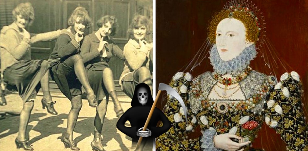 Косметика из свинца? Самые отвратительные и неприятные фэшн- и бьюти-тренды из прошлого