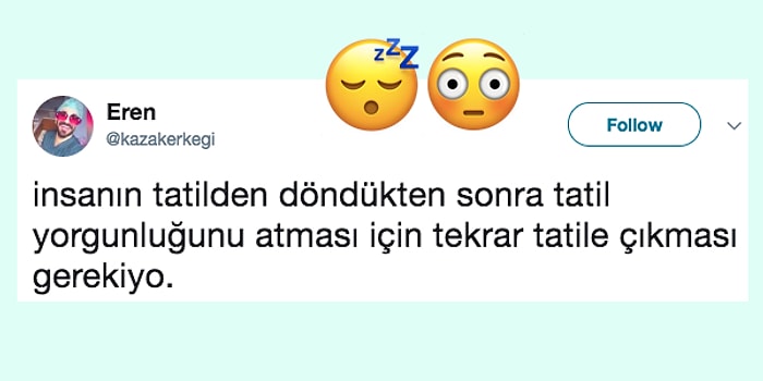 Uzun Tatilin Ardından Gelen Pazartesi Sendromu Hakkında Söyleyecek İki Çift Lafı Olan 18 Kişi