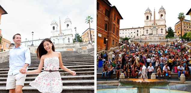 6. İspanyol Merdivenleri, Roma