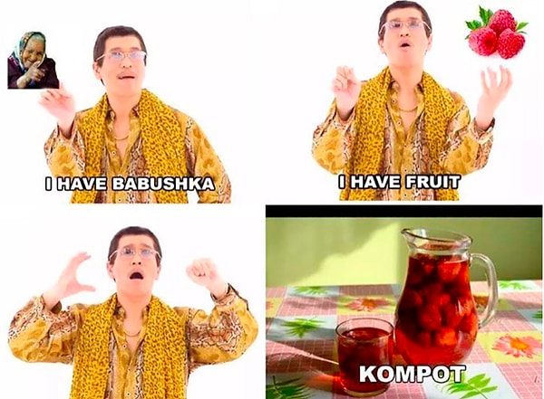 4. Но, разумеется, компот, приготовленный не бабушкой, - это вовсе не компот...