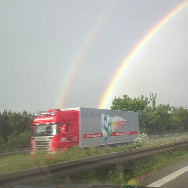 9. Две радуги вы видите точно, а третью заметите?