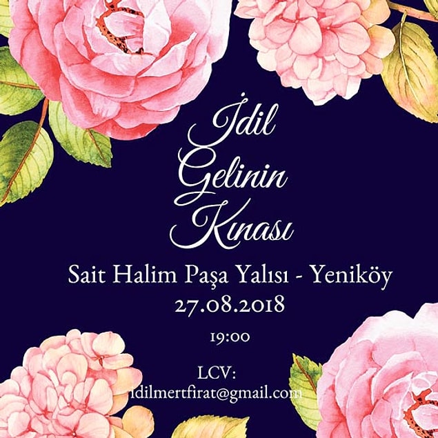 İşte dün akşam Sait Halim Paşa Yalısı'nda düzenlenen 'İdil Gelinin Kınası'na dair her şey!