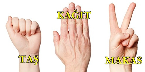 Toplanın! Bilim İnsanları Taş-Kağıt-Makas Oyununda Nasıl Yenebileceğinizi Açıkladı!