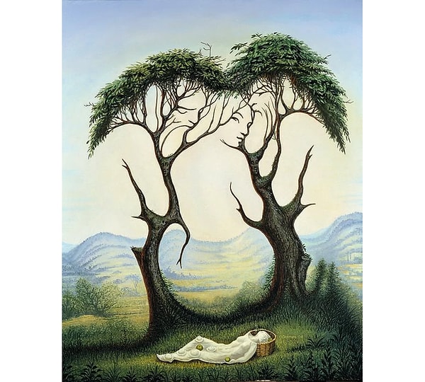 Что вы первым делом увидели на этой картинке?