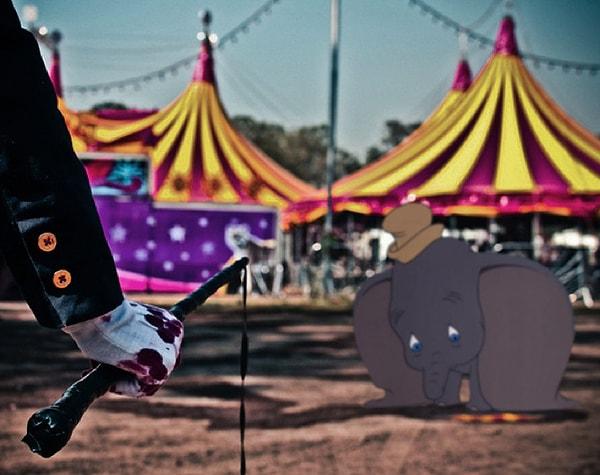 7. Sonu sirk olan Dumbo