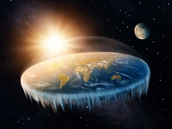 4. Земля плоская