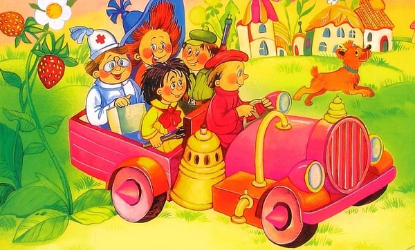 13. В каком городе жили Незнайка и его друзья?