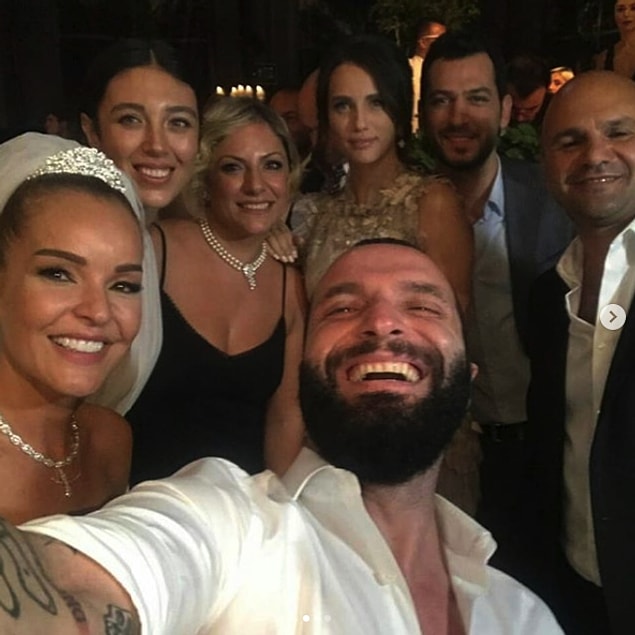 Berkay ve eşi Özlem Ada Şahin,