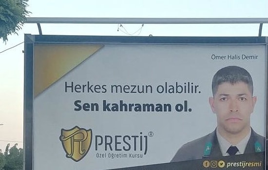 Şehit Ömer Halisdemir’i Ticari Çıkarına Alet Eden 'Eğitim Kurumuna' Tepki: 'Herkes Ticaret Yapabilir, Sen İnsan Ol'