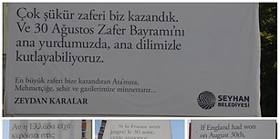 Ya Onlar Kazansaydı? Seyhan Belediyesi'nden Dört Dilde Dikkat Çeken 30 Ağustos Mesajı