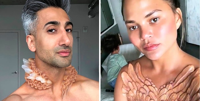 Звезды начали украшать своё тело временными имплантами, но всех это только пугает