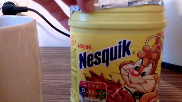7. Как звали кролика из рекламы Nesquik?