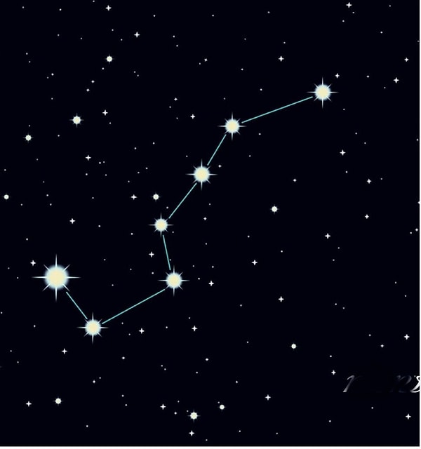 7. Вы наверняка догадались, что это за созвездие.