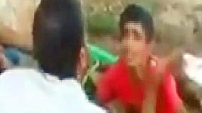 Sosyal Medyayı Ayağa Kaldıran Görüntüler: Fıstık Çaldığı Öne Sürülen Çocuğu Hortumla Islatıp Dövdü