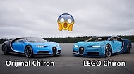 Yalnızca LEGO Bloklarıyla Üretilen ve Saatte 28 Kilometre Hıza Ulaşan Bugatti Chiron!