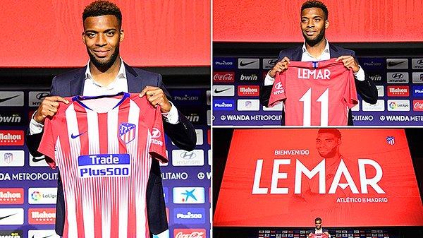 3. Thomas Lemar: 70 milyon euro (Monaco ➡ Atletico Madrid)