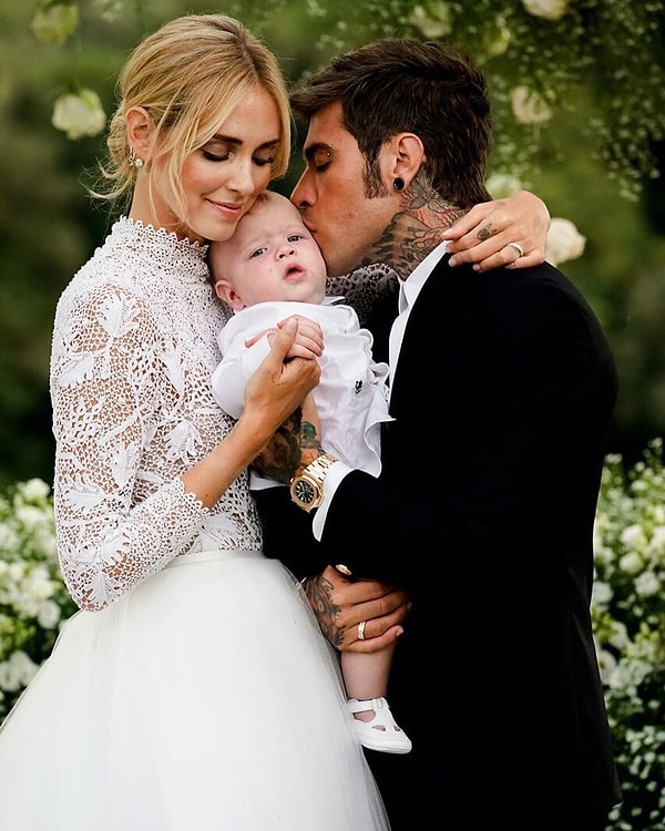 Маленький Леоне, разумеется, был главным гостем на свадьбе родителей 💛✨