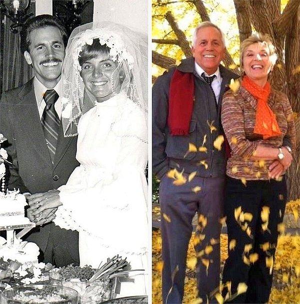 14. Tanıştıktan sadece 8 ay sonra evlendiler ve 40 yıldır evliler!