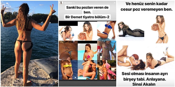 G*tünle Gündem Olma Kavgası! Hatice Kendisini Eleştiren Demet Akalın'a Verdiği Cevaplarla Herkesi Şok Etti!