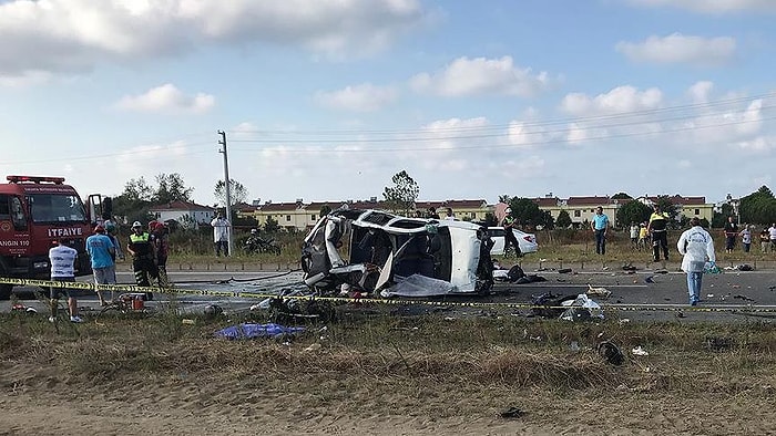 Sakarya'daki Feci Trafik Kazasında Bilanço Büyük! 7 Ölü, 3 Yaralı Var