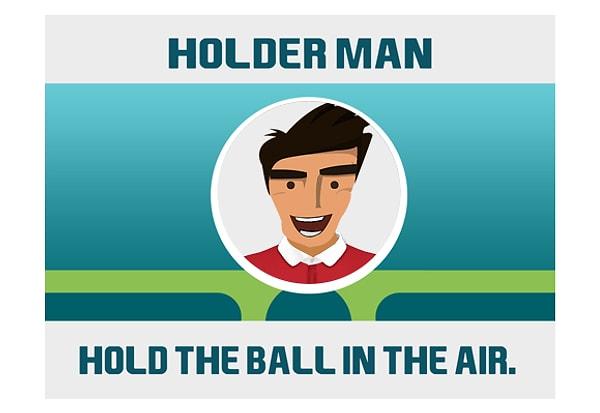 Holder Man: Head Ball Shot