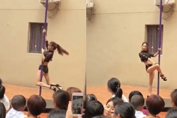 3. Когда на директора посыпались жалобы со стороны родителей, женщина решила разъяснить столь странный поступок тем, что всего лишь хотела показать детям разные виды танца.