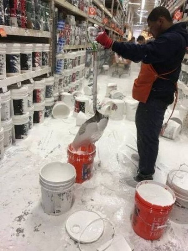 4. Что же тут такое произошло? И зачем ему лопата?