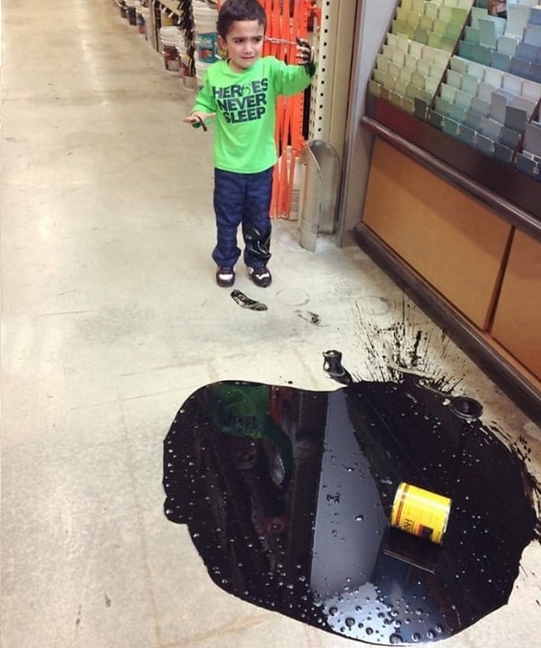 23. Все еще думаете, что брать ребенка в строительный магазин — хорошая идея?