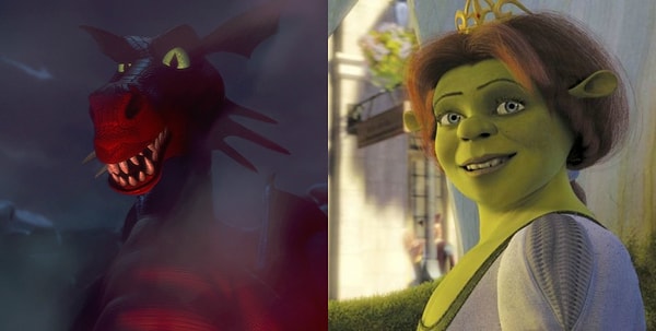 Вы Дракон и Фиона!