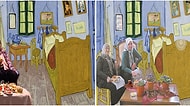 Van Gogh'un 'Yatak Odası' Çizimine Yapılmış Montelerle Sürrealistliğin Sınırlarını Zorlamış 15 Görsel