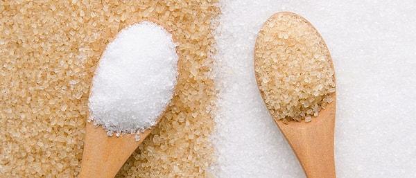 1. Esmer şeker tüketmek daha sağlıklıdır.