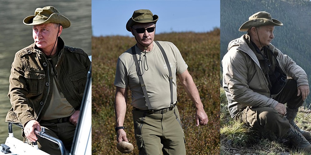 Putin Tatilde! İşte Rus Liderin Sibirya Tatilindeki Instagram Fenomenlerini Kıskandıracak Pozları