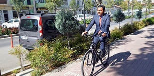 Kırşehir Belediye Başkanı ve Belediye Çalışanları Şehir İçi Ulaşımında Bisiklet Kullanacak!