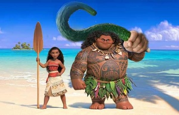 8. Моана и Мауи