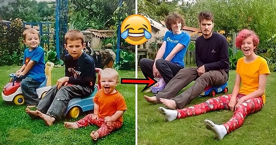 Yıllar Önce Çekilmiş Aile Fotoğraflarını Tekrar Canlandıran 19 Komik Ekip