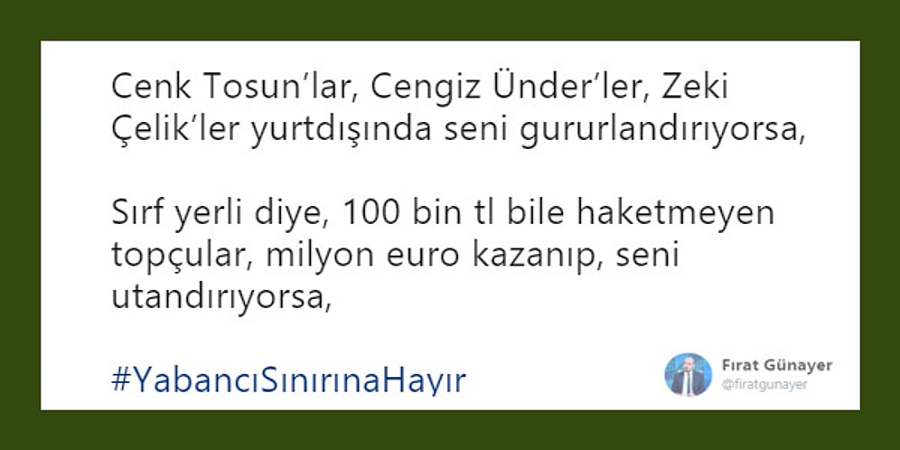 Yabancı Sınırı Konusunda Söyledikleriyle Duygularımıza Tercüman Olmuş 15 Futbolsever
