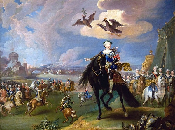 3. Какая императрица издала "волосяное установление", которое предписывало придворным дамам носить черные парики установленного образца?