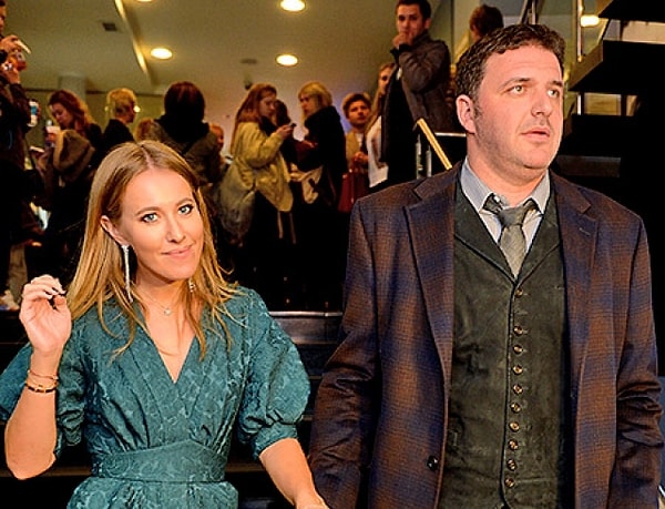 3. Ксения Собчак и Максим Виторган